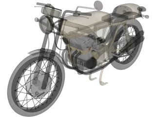 Moto Guzzi 3D Model