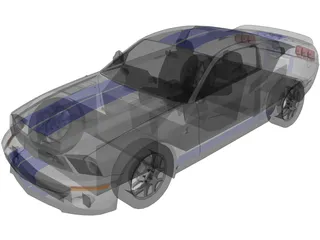 Ford Mustang Shelby GT 3D Model