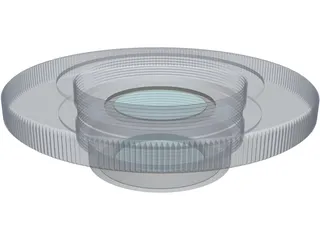 Magnifying Lens 3D Model