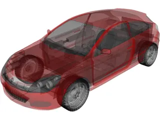 Opel Astra 3D Model