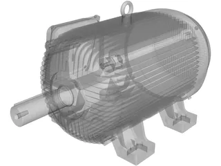 Motor 150hp 3D Model