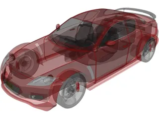 Mazda RX-8 3D Model