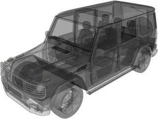 Mercedes-Benz G-class 3D Model