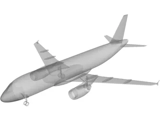 Airbus A320 3D Model