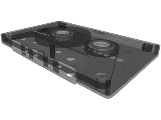 Cassette Tape 3D Model