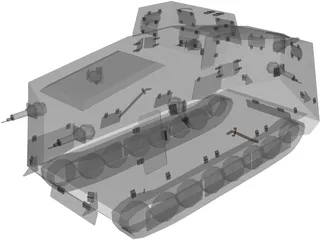 A7V Tank 3D Model