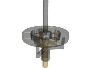 Planetary Gear 3D Model