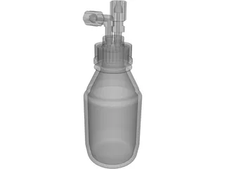 GL45 Media Bottle 3D Model