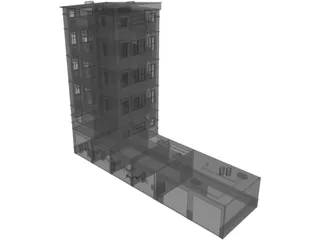 Autoservice 3D Model