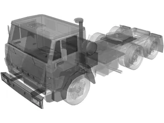 KAMAZ Truck 3D Model