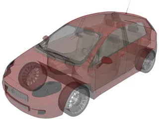 Fiat Punto 3D Model