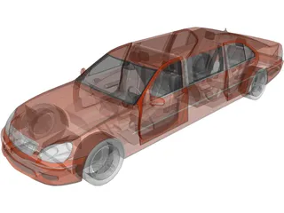 Mercedes-Benz S-class Limousine 3D Model