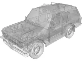 Land Rover 3D Model