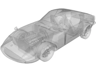 Nissan Fair Lady 240ZG 3D Model