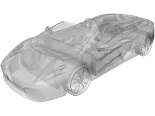 Lamborghini Gallardo Spyder 3D Model