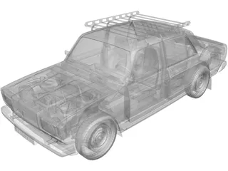 VAZ 2105 Lada 3D Model