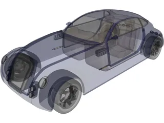 Concept Car 3D Model