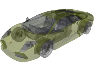 Lamborghini Murcielago 3D Model