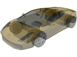 Lamborghini Gallardo 3D Model