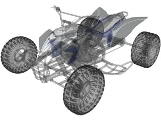 Yamaha YFZ-450 3D Model