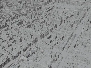 Bari City, Italy (2024) 3D Model