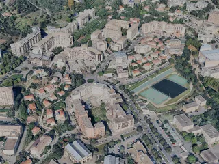 Bastia City, France (2024) 3D Model