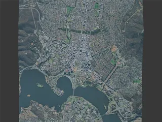 Canberra City, Australia (2023) 3D Model