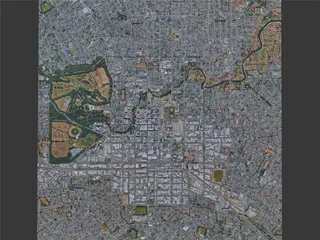 Christchurch City, New Zealand (2024) 3D Model