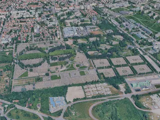 Dijon City, France (2023) 3D Model