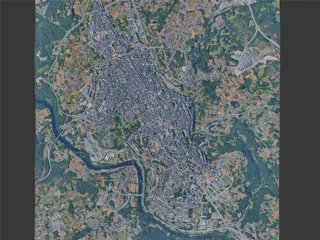 Lugo City, Spain (2024) 3D Model