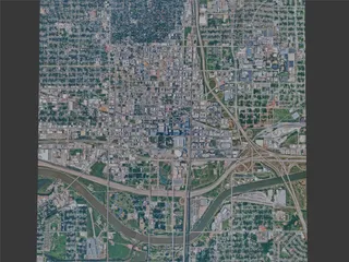 Oklahoma City, OK, USA (2024) 3D Model