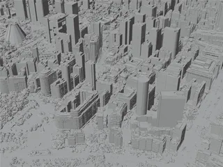 Rio de Janeiro City, Brazil (2024) 3D Model