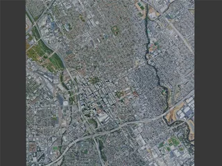 San Jose City, CA, USA (2024) 3D Model