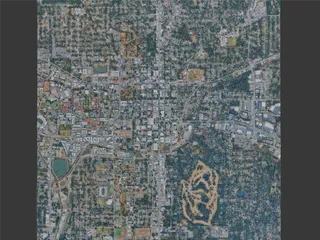Tallahassee City, FL, USA (2024) 3D Model