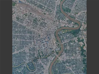 Winnipeg City, Canada (2024) 3D Model