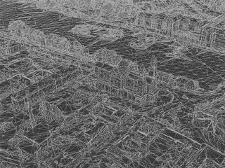 Athlone City, Ireland (2023) 3D Model
