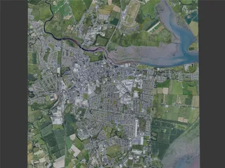 Dundalk City, Ireland (2023) 3D Model