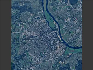 Jelgava City, Latvia (2023) 3D Model