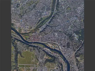 Kaunas City, Lithuania (2023) 3D Model
