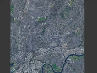Nottingham City, UK (2025) 3D Model