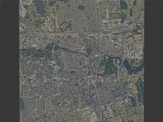 Panevezys City, Lithuania (2023) 3D Model