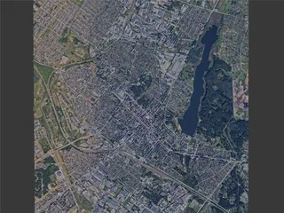Siauliai City, Lithuania (2023) 3D Model