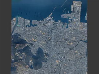 Takamatsu City, Japan (2025) 3D Model