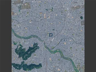 Fukui City, Japan (2025) 3D Model