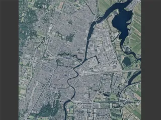 Haarlem City, Netherlands (2024) 3D Model