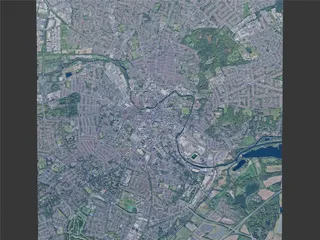 Norwich City, UK (2025) 3D Model