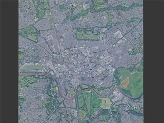 Preston City, UK (2024) 3D Model