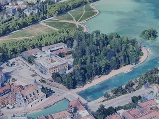 Annecy City, France (2025) 3D Model preview