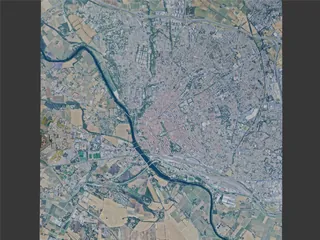 Beziers City, France (2025) 3D Model preview