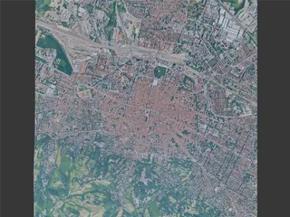 Bologna City, Italy (2025) 3D Model preview